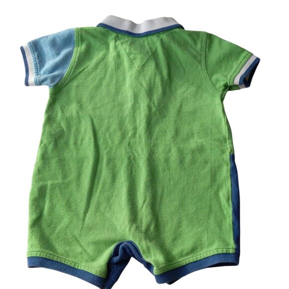 Rare Tommy Hilfiger Baby Boy 6/12 Months One Piece Romper - Picture 2 of 15